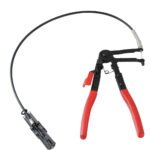 630mm Long Reach Schlauchschellenzange Flexible Federklammerzange für Kraftstoff Öl Wasser